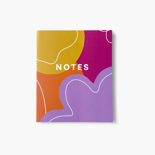 Colorful Abstract Notebook