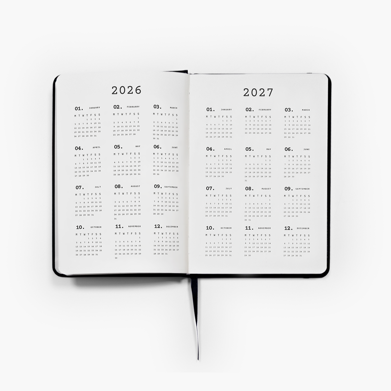2026 Hardcover Planner