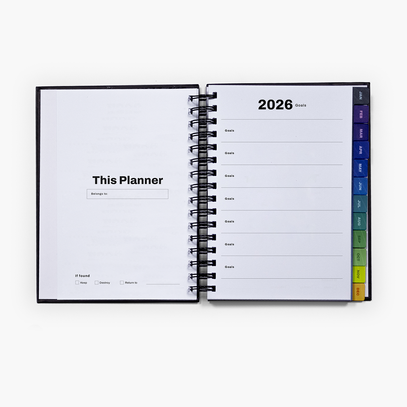 2026 Spiral Planner