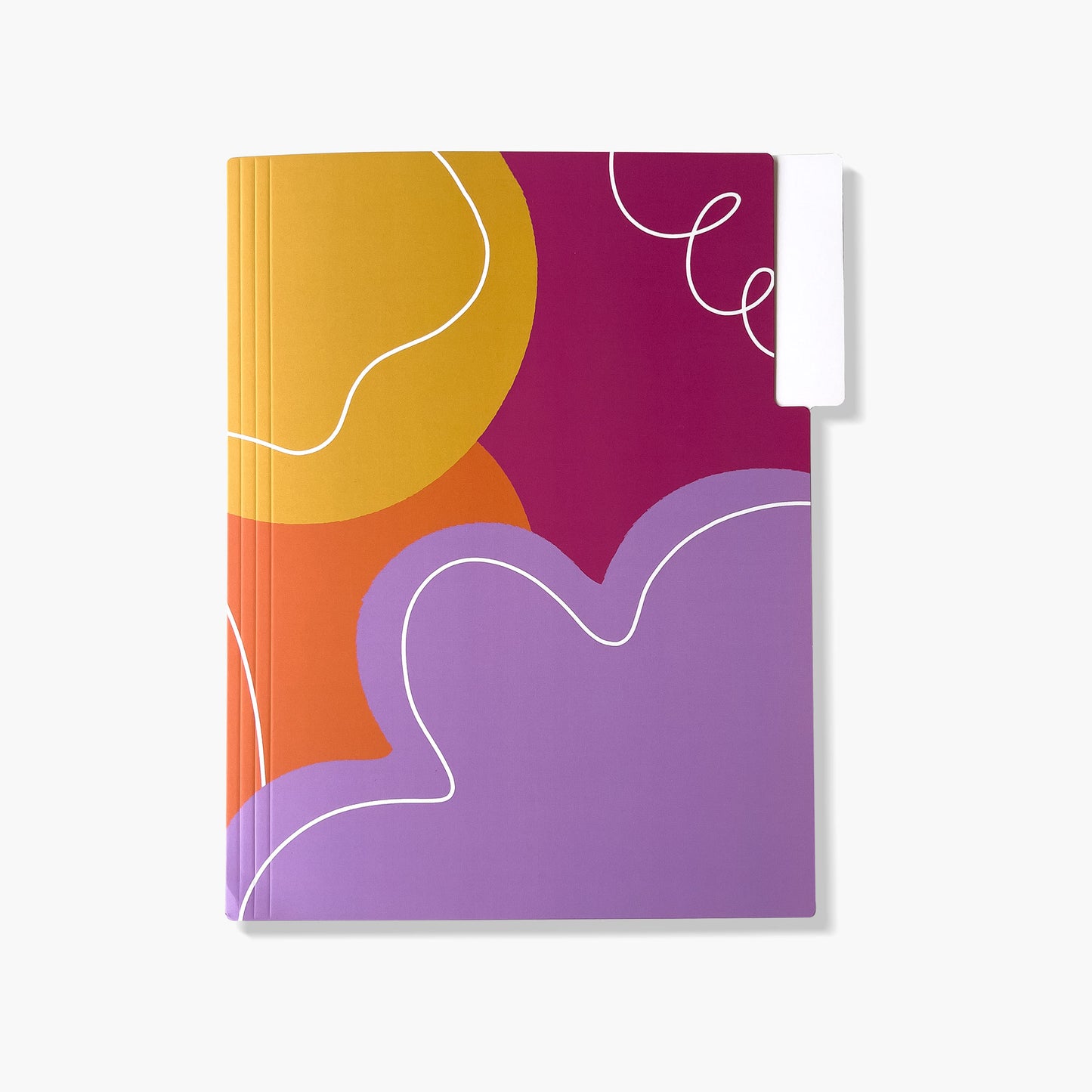 Colorful Abstract Folder