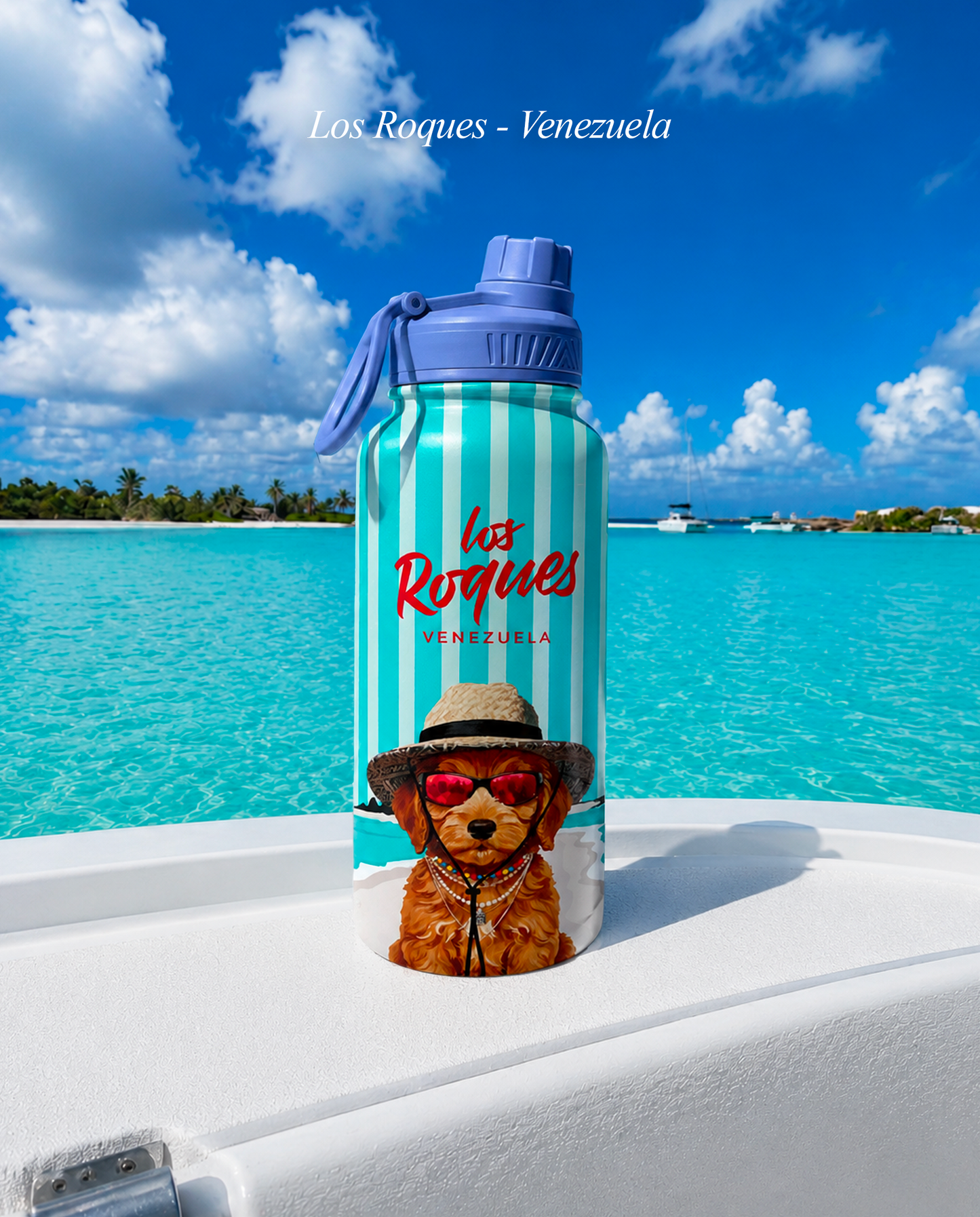 Los Roques Water Bottle