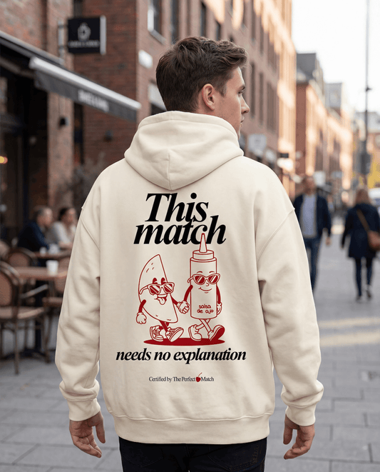 ⁠Hoodie This match needs no explanation 2-Pack